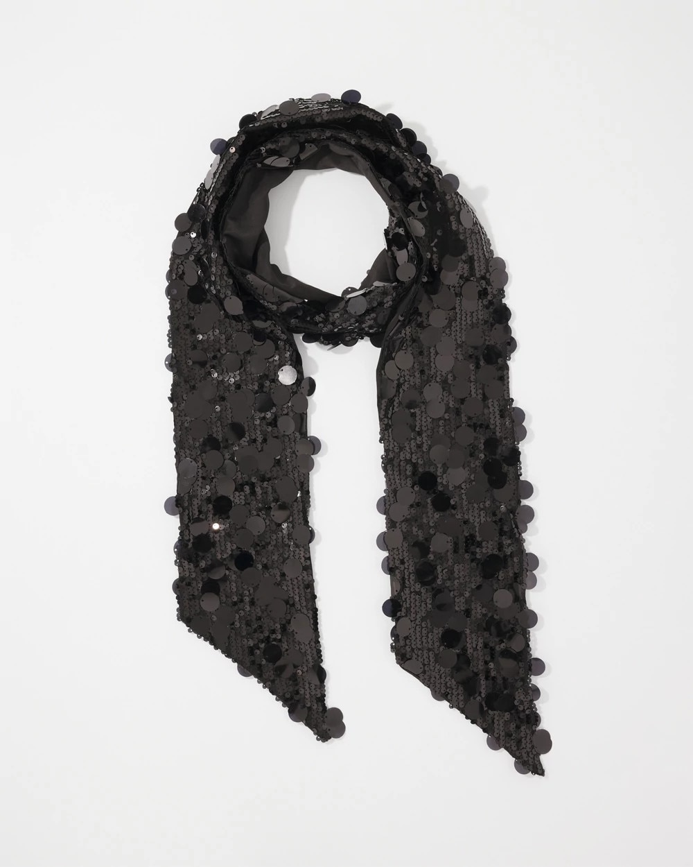 Sequin Skinny Scarf | White House Black Market